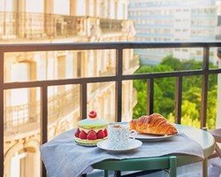 Rental furnished Balcony & Terrace Paris