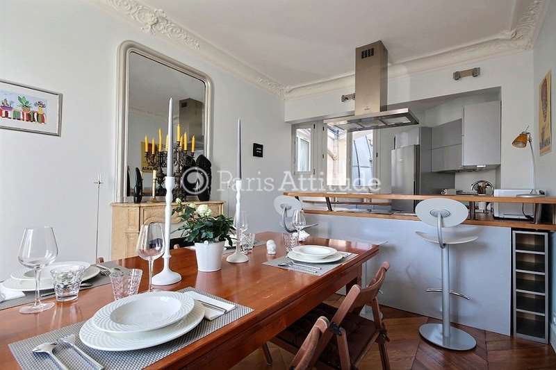 Rent Apartment in Paris 75003 - Furnished - 92m² Marais - ref 12117