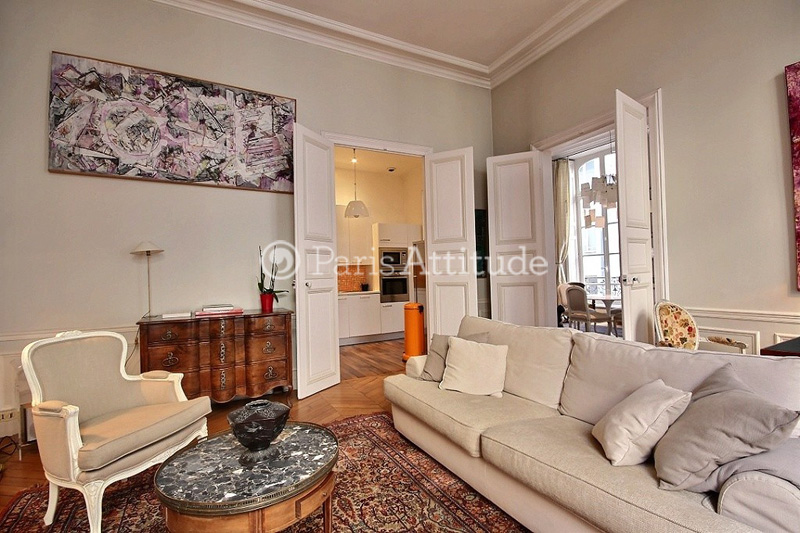 Rent Apartment in Paris 75006 - 90m² Saint Germain Des Pres - ref 5391