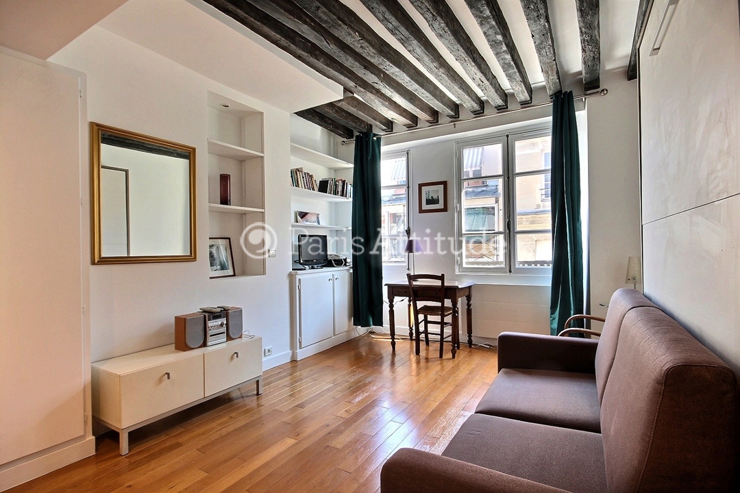 Rent Apartment in Paris 75004 - Furnished - 24m² Ile Saint Louis - ref ...