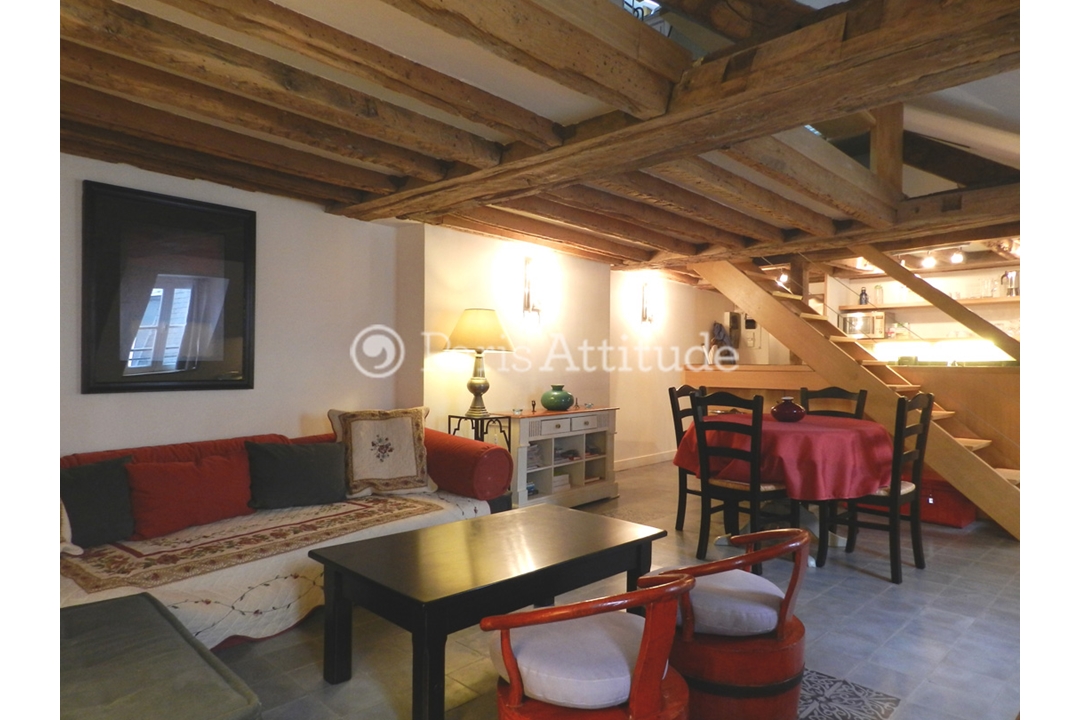 Location Appartement meublé 1 Chambre - 37m² - Saint-Germain-des-Prés - Paris