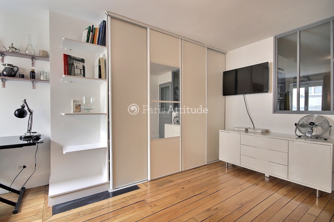 Location Appartement meublé Studio - 27m² - Le Marais - Paris