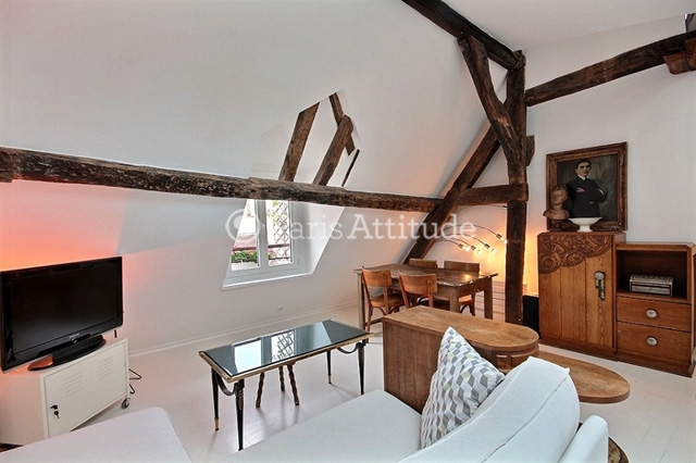 Location Appartement meublé 1 Chambre - 30m² - Le Marais - Paris