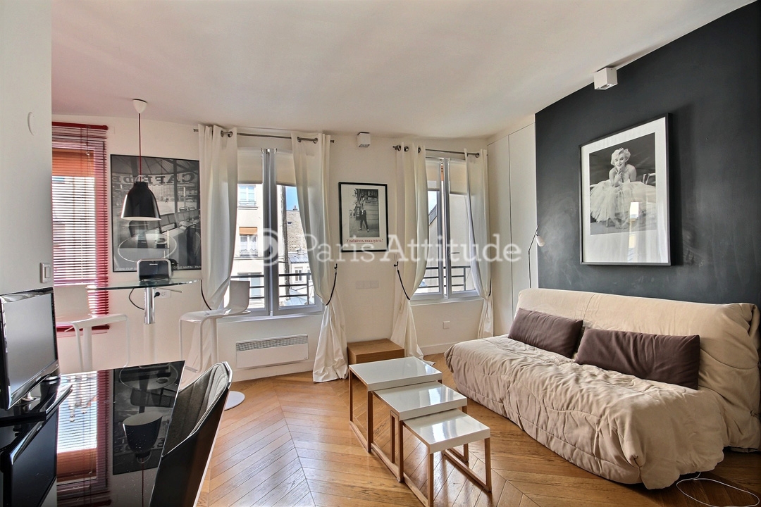 Location Appartement meublé Studio - 22m² - Le Marais - Paris