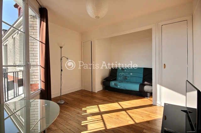 Location Appartement meublé Studio - 20m² - Belleville - Paris
