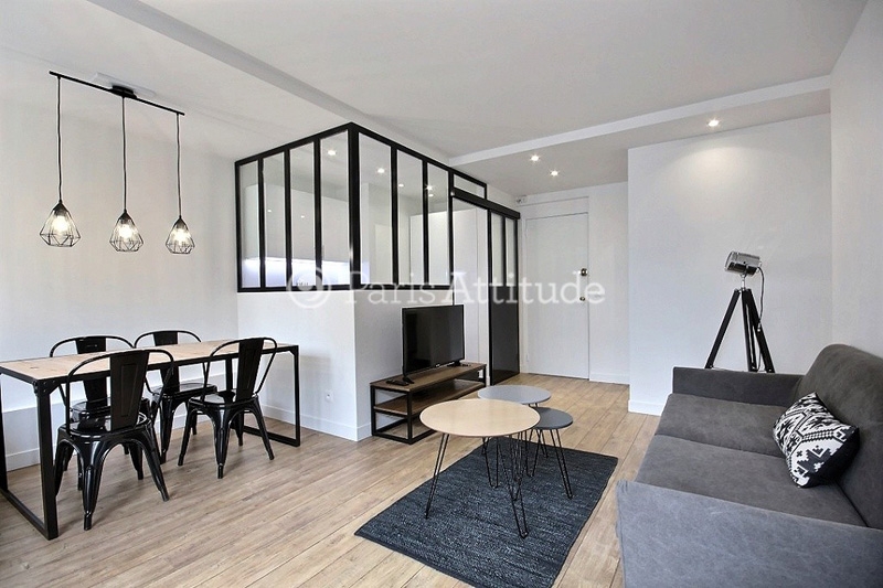 Location Appartement meublé 1 Chambre - 40m² - Commerce - Paris