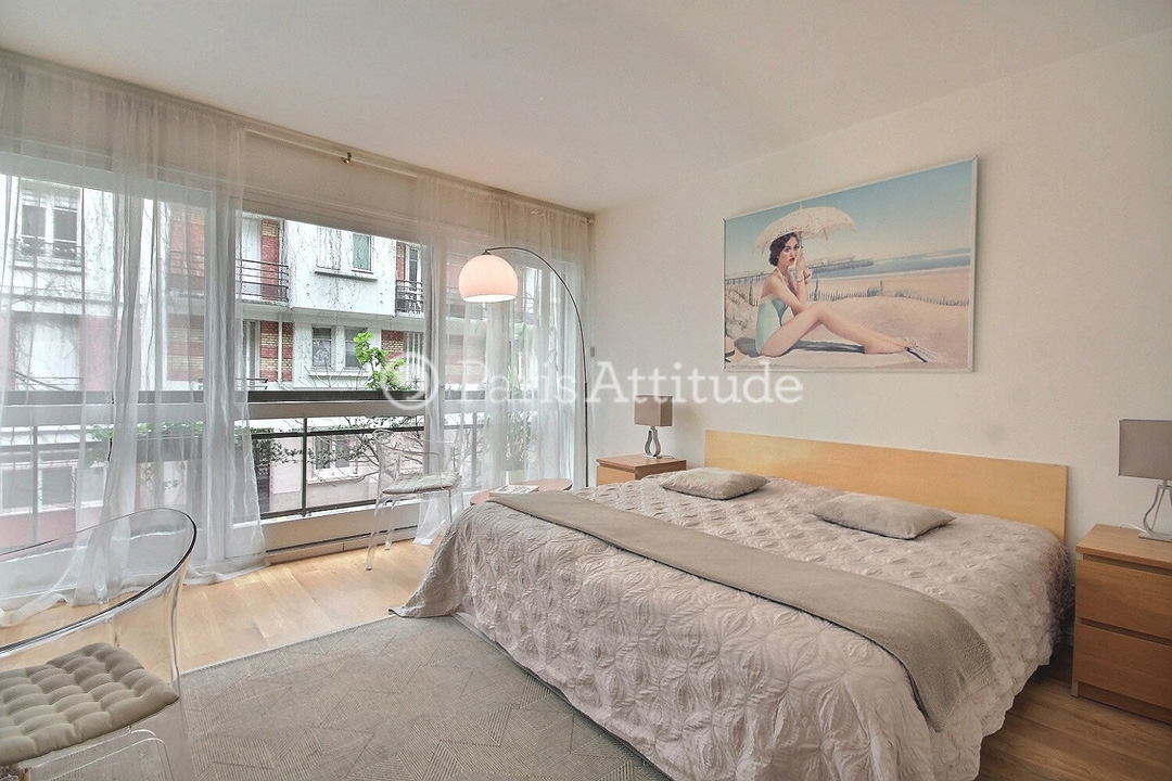 Location Appartement meublé Studio - 32m² - Beaugrenelle - Paris