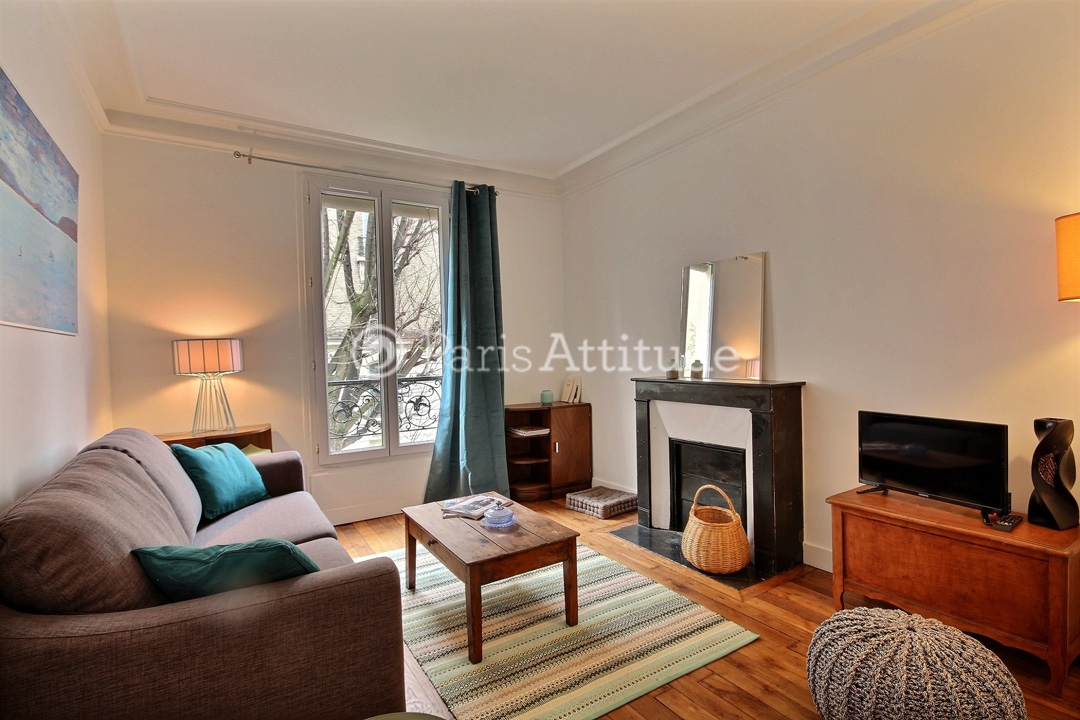 Location Appartement meublé 1 Chambre - 39m² - Montmartre - Sacré Coeur - Paris
