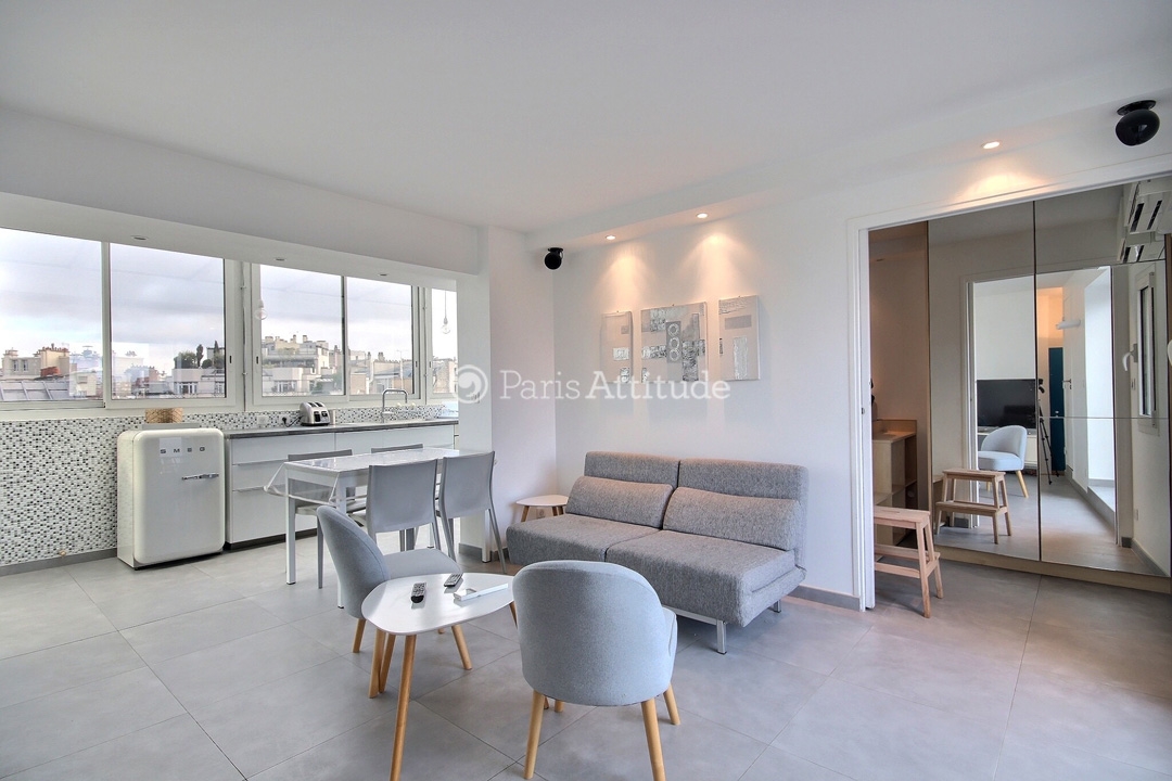 Location Appartement meublé 1 Chambre - 40m² - Pereire - Paris