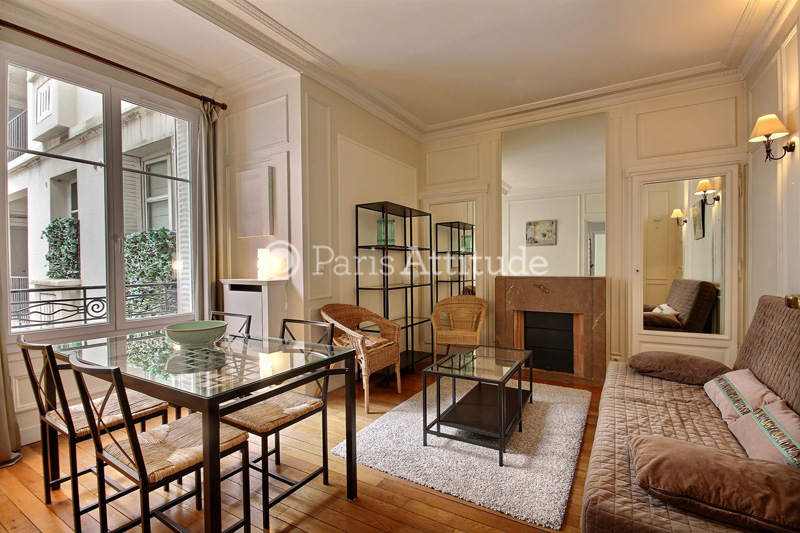 Rent Apartment in Paris 75016 - Furnished - 53m² Passy - ref 12993