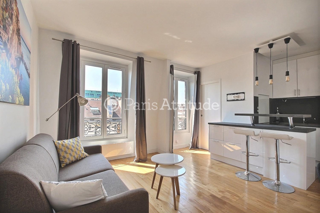 Location Appartement meublé Studio - 22m² - Champs de Mars - Tour Eiffel - Paris