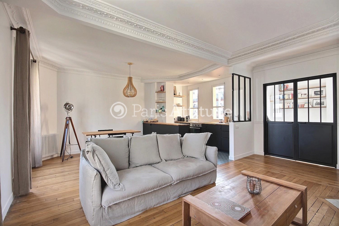 Location Appartement meublé 1 Chambre - 63m² - Montmartre - Sacré Coeur - Paris