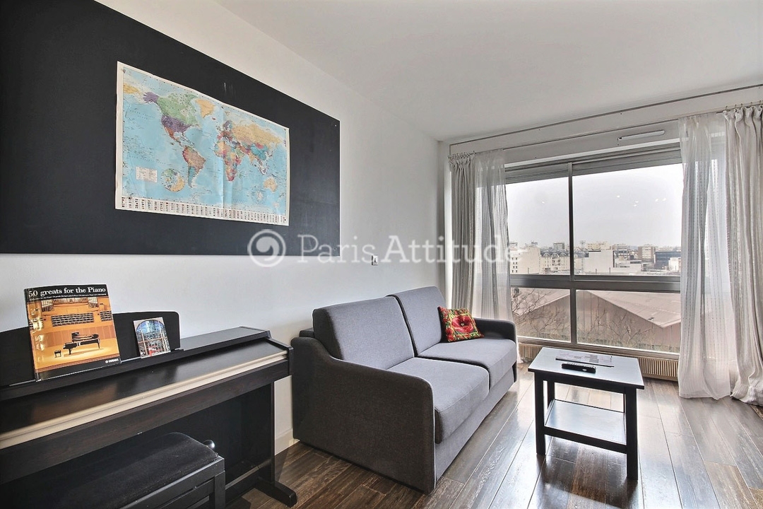 Location Appartement meublé 1 Chambre - 45m² - Canal de l'Ourcq - Paris