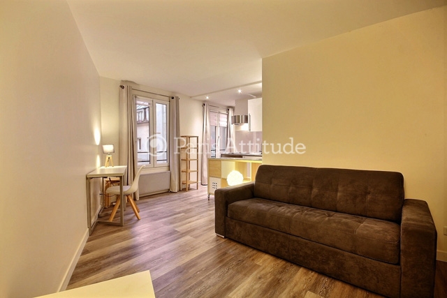 Location Appartement meublé Studio - 28m² - Le Marais - Paris