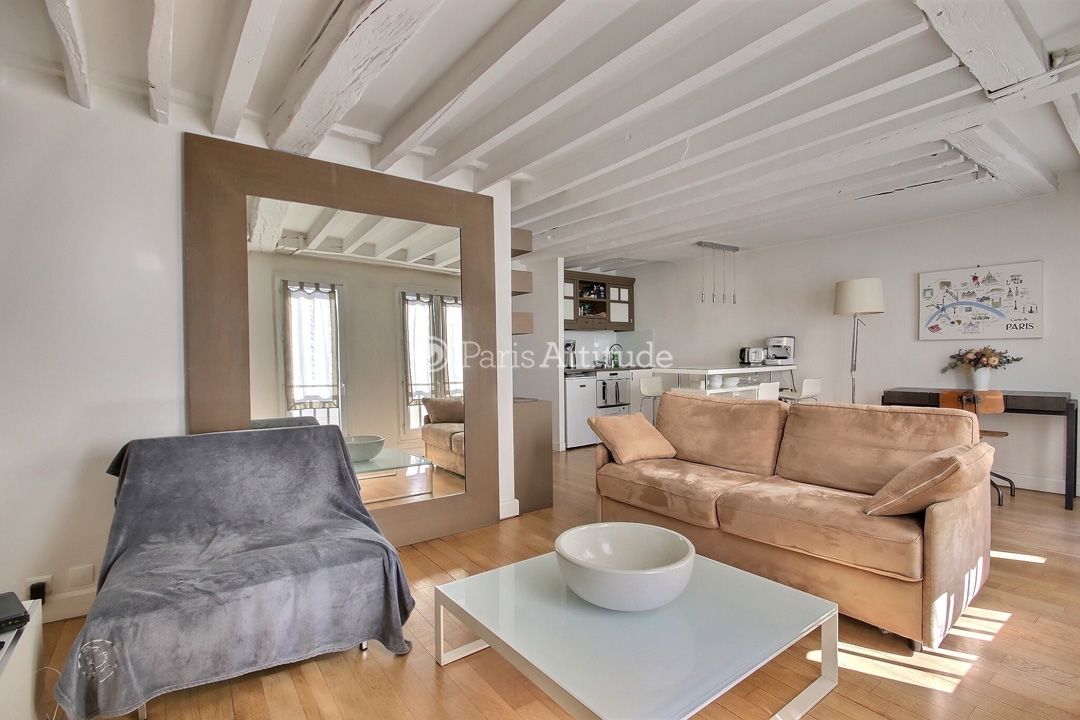 Location Appartement meublé 1 Chambre - 42m² - Le Marais - Paris