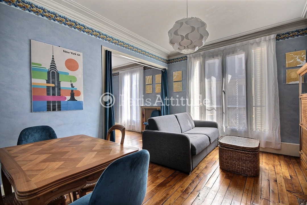 Location Appartement meublé 1 Chambre - 51m² - Montmartre - Sacré Coeur - Paris