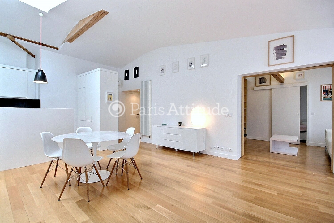Location Appartement meublé 3 Chambres - 105m² - Le Marais - Paris