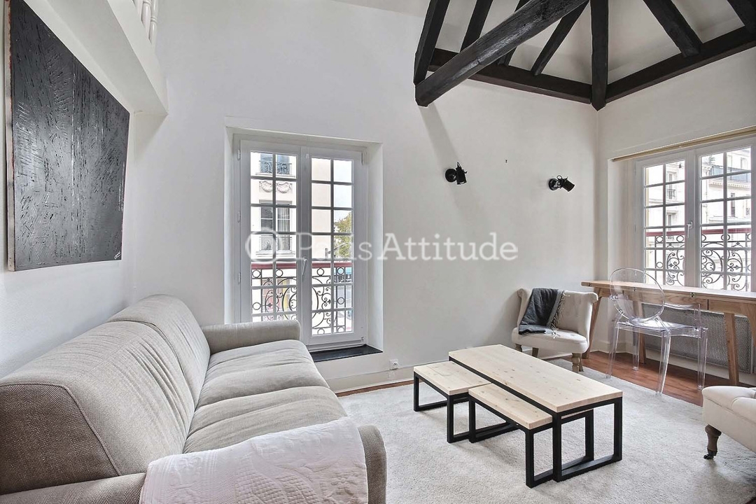 Location Appartement meublé 1 Chambre - 25m² - Place des Vosges - Paris