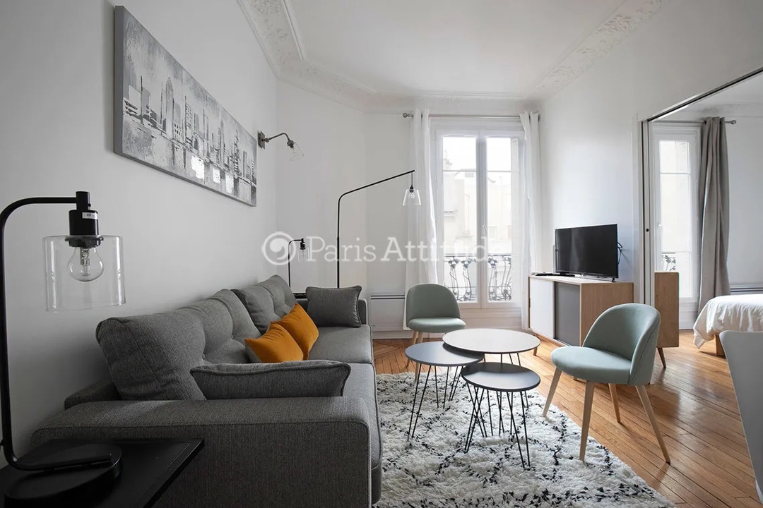 Location Appartement meublé 2 Chambres - 61m² - Ternes - Paris
