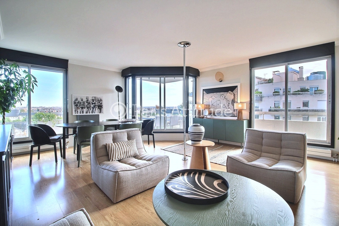 Location Appartement meublé 3 Chambres - 110m² - La Défense - Courbevoie
