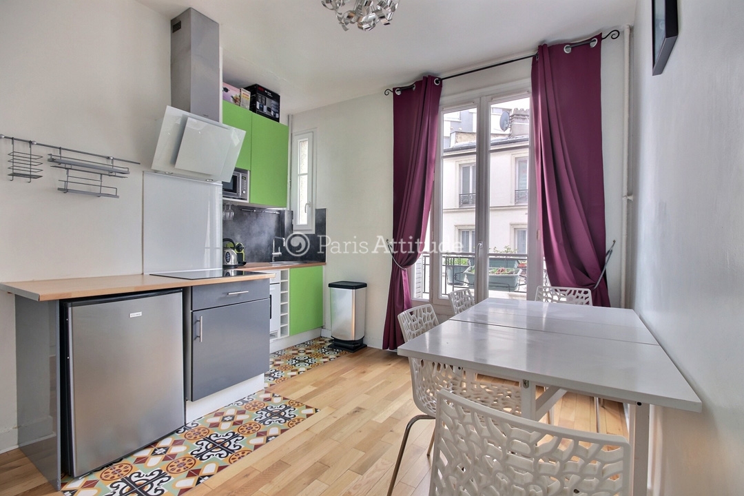 Location Appartement meublé 1 Chambre - 37m² - Porte de Clignancourt - Paris