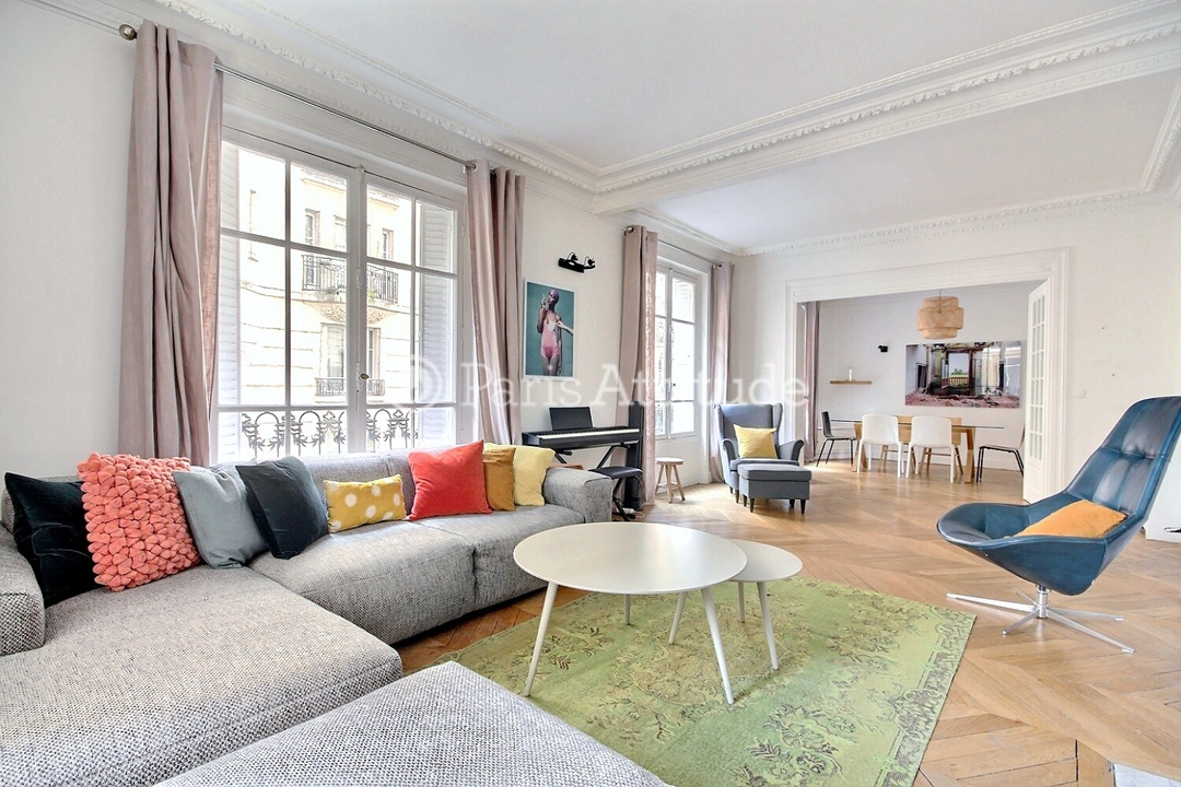 Location Appartement meublé 3 Chambres - 110m² - Trocadéro - Paris