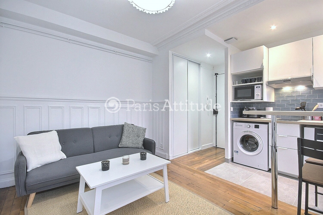 Location Appartement meublé 1 Chambre - 28m² - Montmartre - Sacré Coeur - Paris