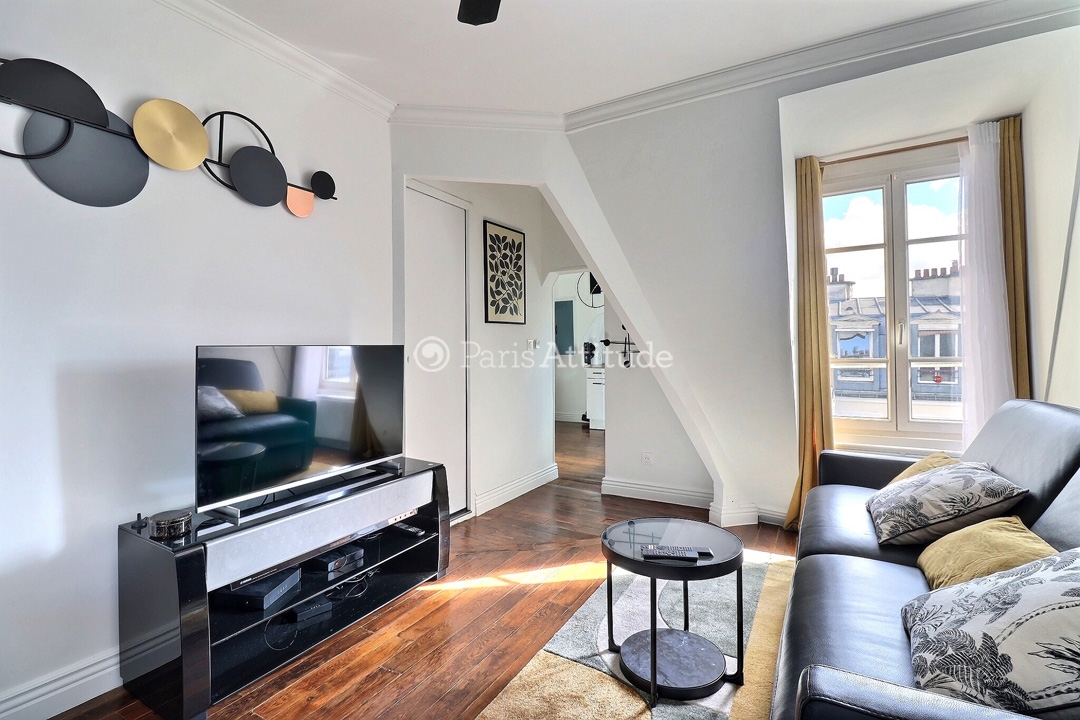 Location Appartement meublé Studio - 24m² - Montmartre - Sacré Coeur - Paris