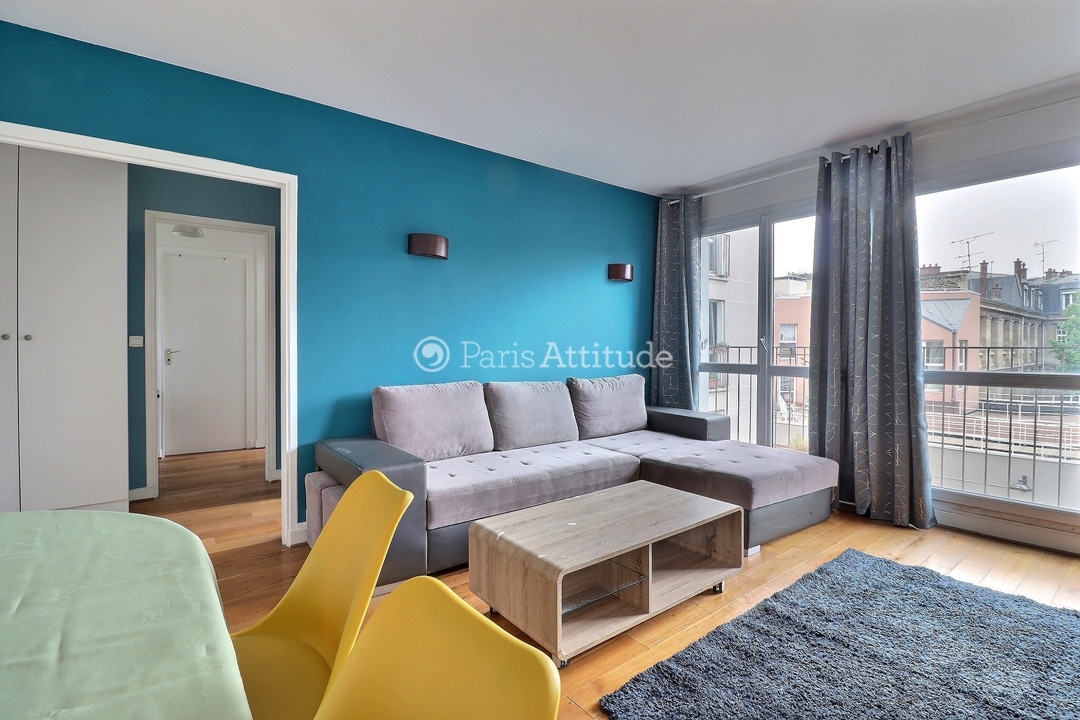 Location Appartement meublé 1 Chambre - 43m² - Canal de l'Ourcq - Paris