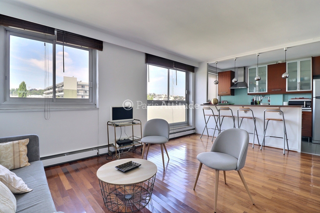 Location Appartement meublé 3 Chambres - 77m² - Boulogne Billancourt