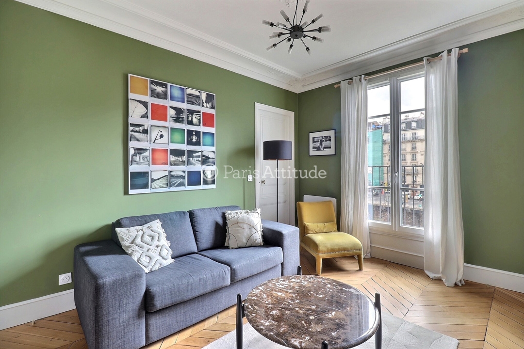 Location Appartement meublé 2 Chambres - 63m² - Batignolles - Paris