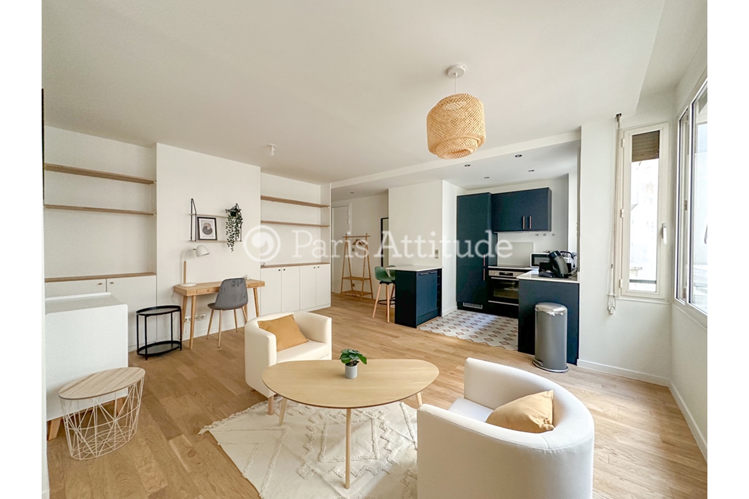Location Appartement meublé Alcove Studio - 38m² - Champs-Élysées - Triangle d'Or - Paris