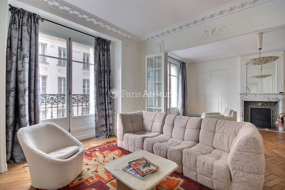 Location Appartement meublé 3 Chambres - 140m² - Saint Placide - Paris