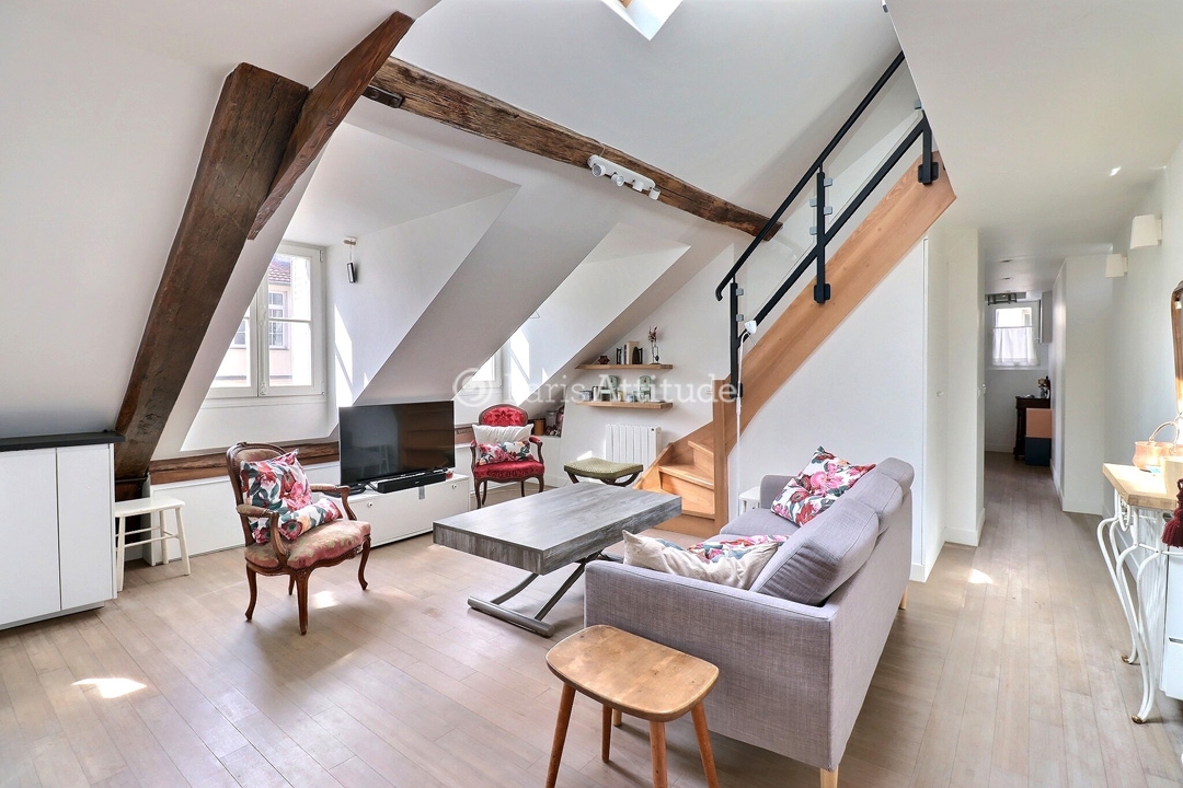 Location Duplex meublé 1 Chambre - 42m² - Madeleine - Paris