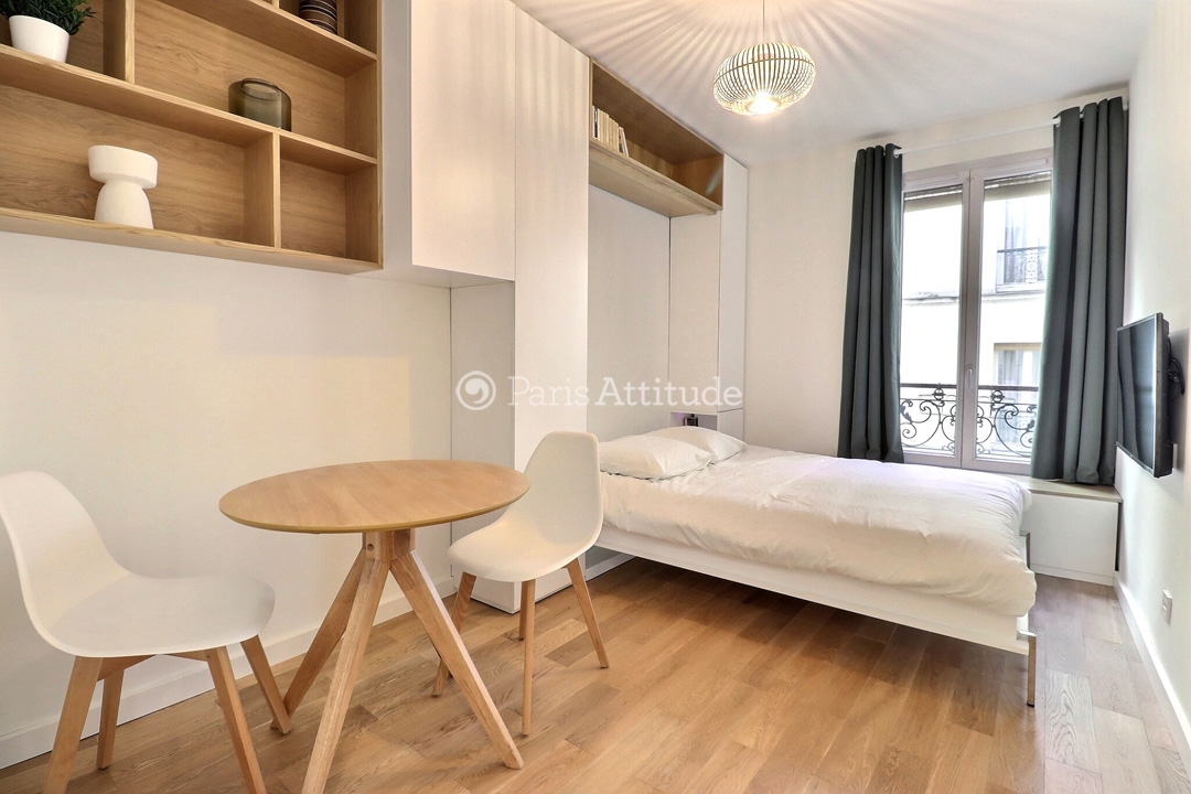 Location Appartement meublé Studio - 19m² - Champs de Mars - Tour Eiffel - Paris