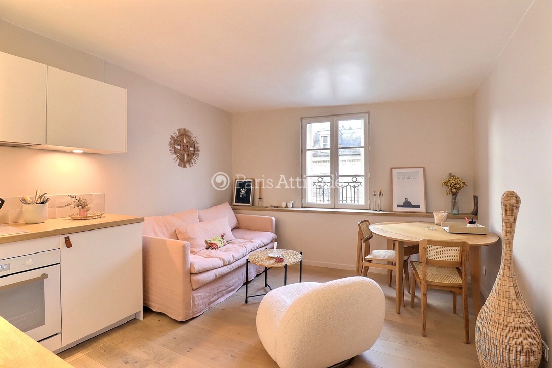 Location Appartement meublé 1 Chambre - 33m² - Saint Placide - Paris