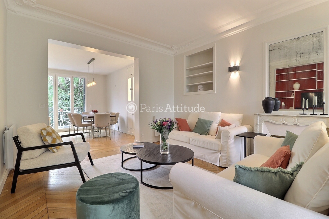 Location Appartement meublé 2 Chambres - 95m² - Rue de la Pompe - Paris