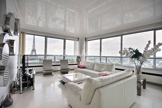Location Appartement meublé 2 Chambres - 103m² - Champs de Mars - Tour Eiffel - Paris
