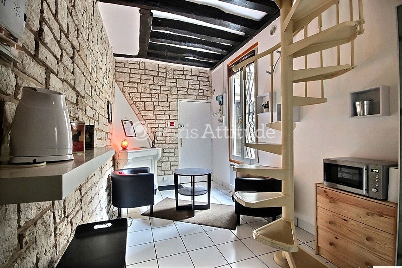 Location Duplex meublé 1 Chambre - 25m² - Grands Boulevards - Paris