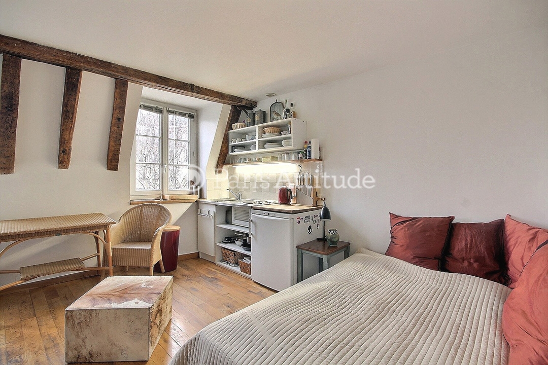 Location Appartement meublé Studio - 19m² - Bastille - Paris