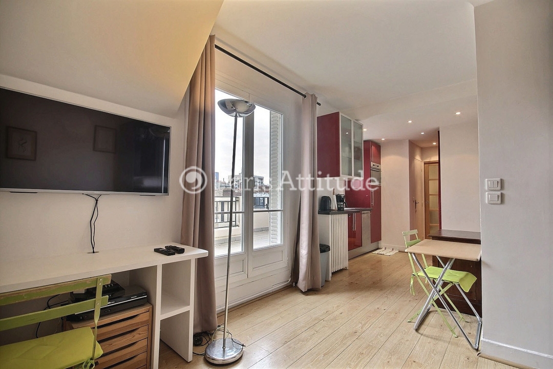 Location Appartement meublé Studio - 23m² - Convention - Paris