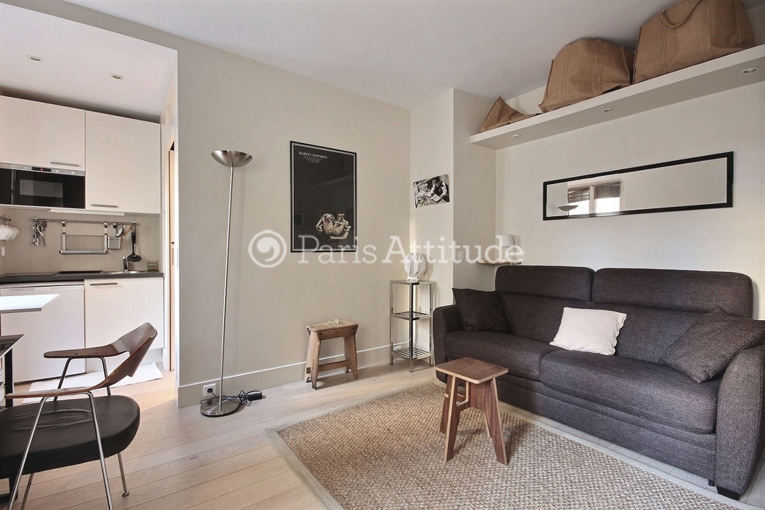 Location Appartement meublé Studio - 21m² - Notre Dame - Paris