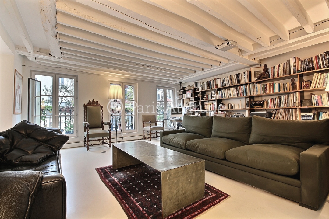 Location Duplex meublé 3 Chambres - 120m² - Montorgueil - Paris